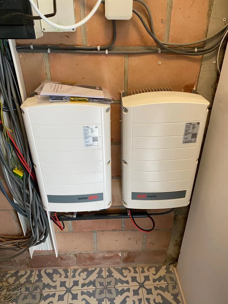 Batteries & onduleurs — réalisation Thermo Confort Solution en Wallonie
