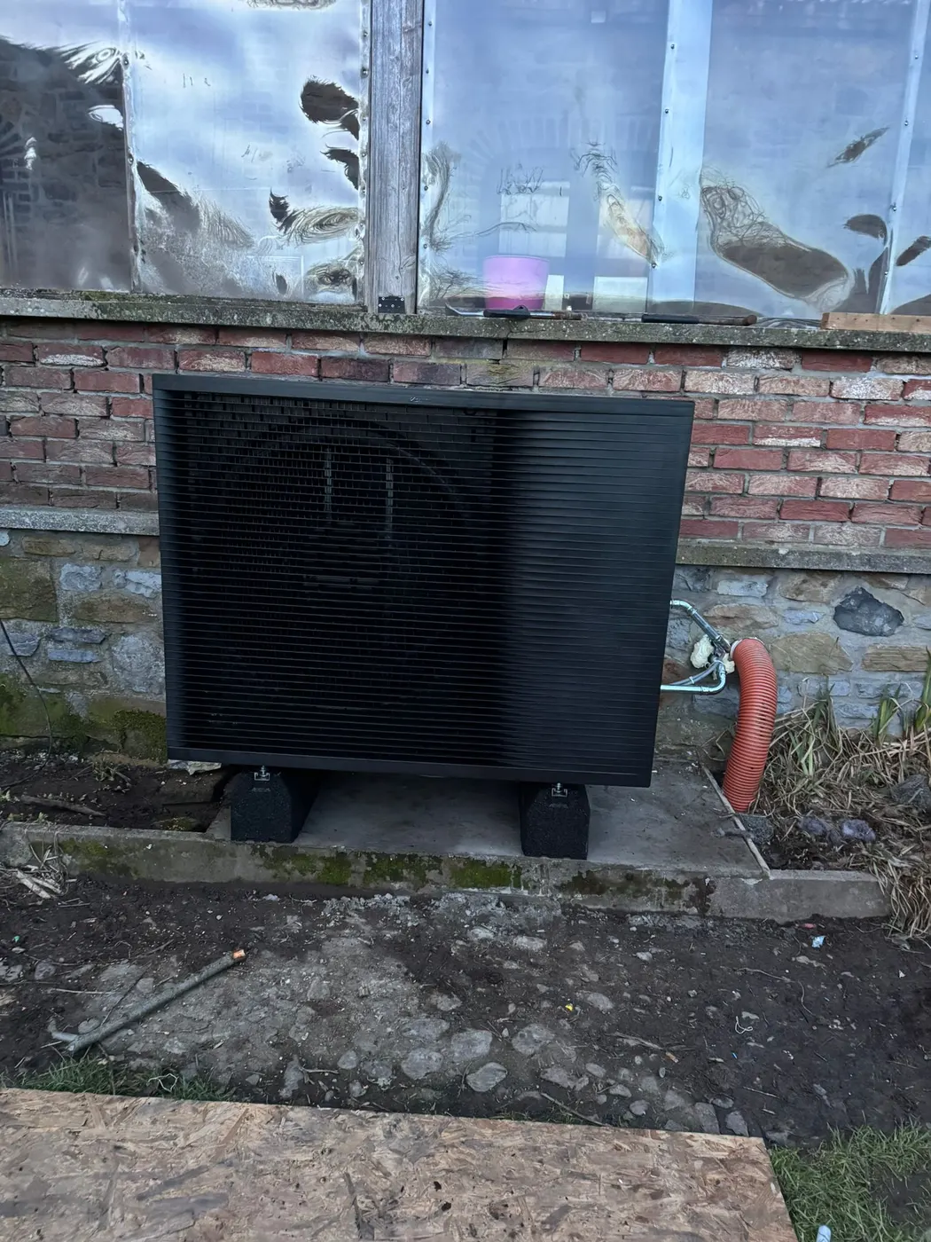 Pompes à chaleur air-eau — réalisation Thermo Confort Solution en Wallonie