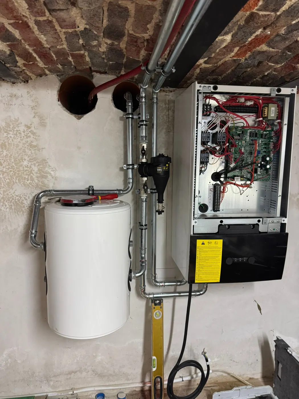 Pompes à chaleur air-eau — réalisation Thermo Confort Solution en Wallonie