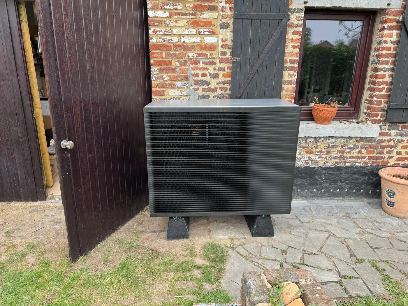 Combien coûte le chauffage d'une maison avec une pompe à chaleur (par mois, l'hiver) ?